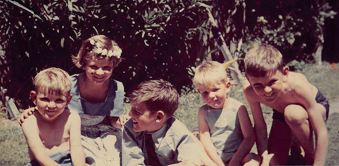 Patrick, Teresa, David, Philip and Brian, in South Perth